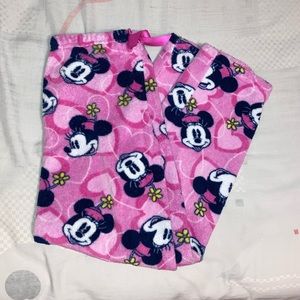 ❤️ Girls Disney Minnie Mouse Fleece Pants
